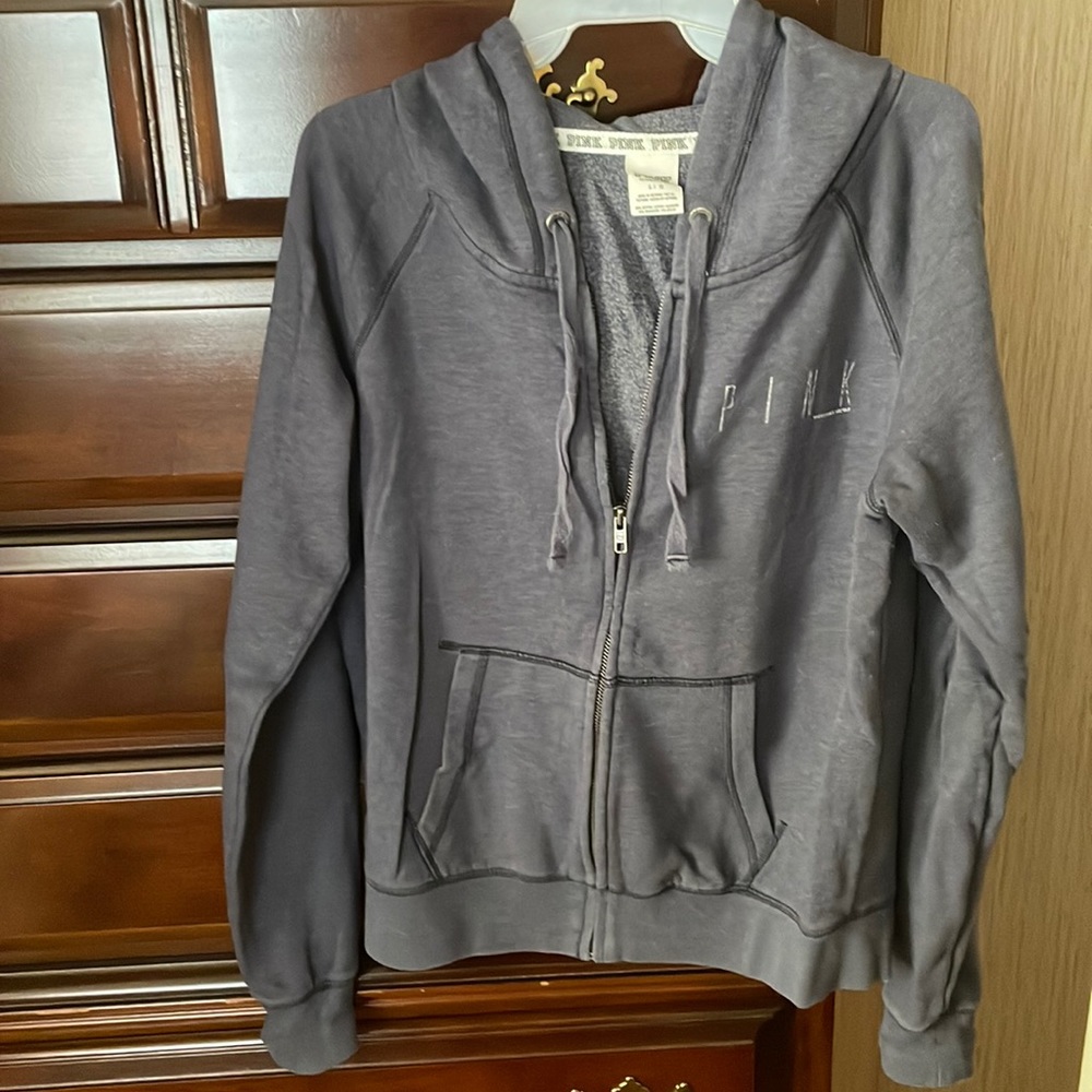 Vintage PINK zip up jacket.